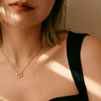 DOUBLE HEART NECKLACE